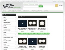 Tablet Screenshot of ingranaggi-contachilometri.com